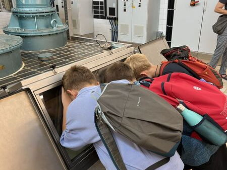 Ausflug zum Wasserwerk